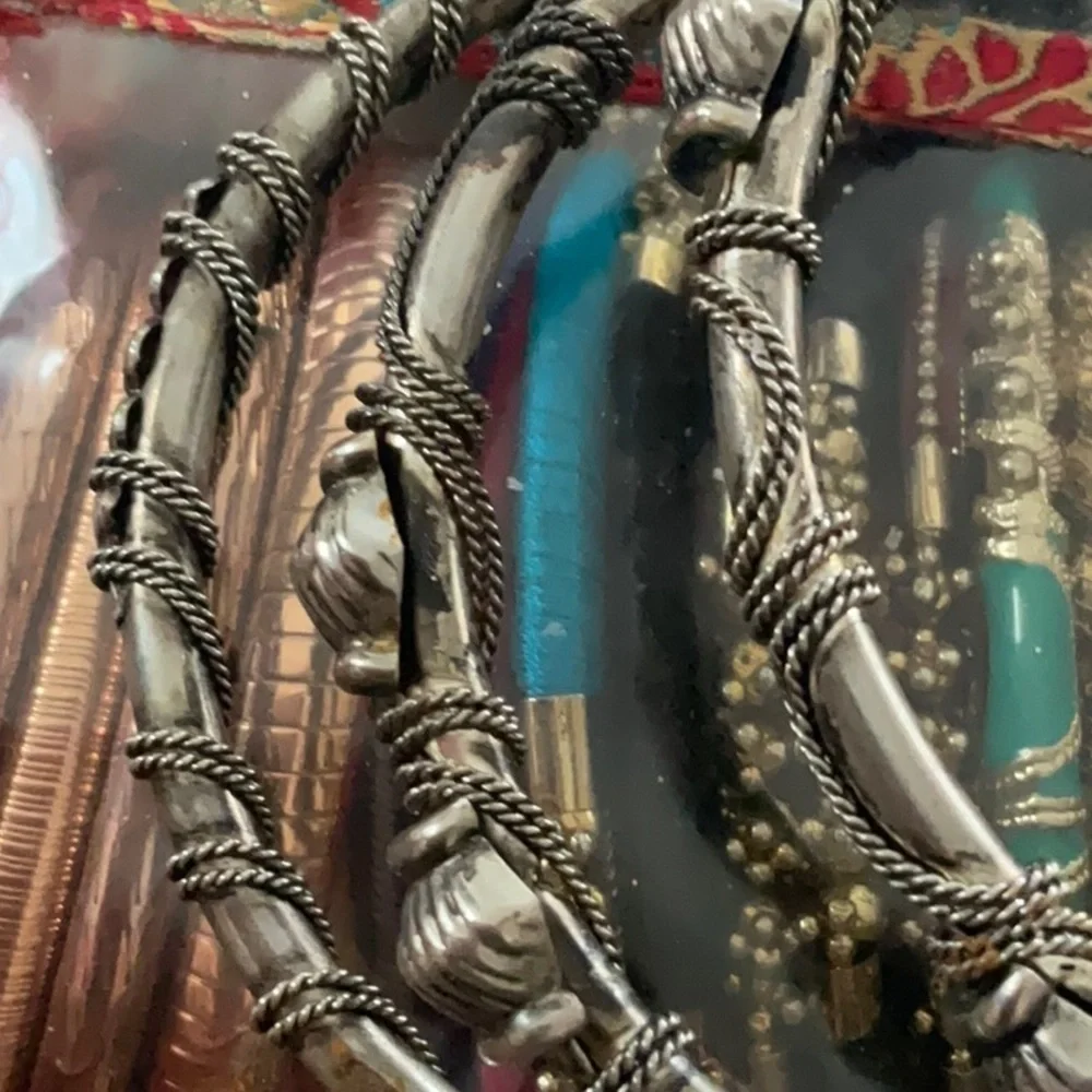 Vintage 925 GUNMETAL SET OF 3 - Picture 2 of 3